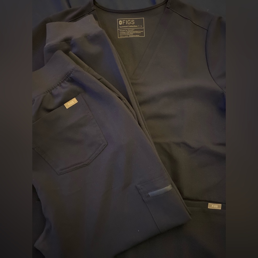 FIGS scrubs Navy blue and Black